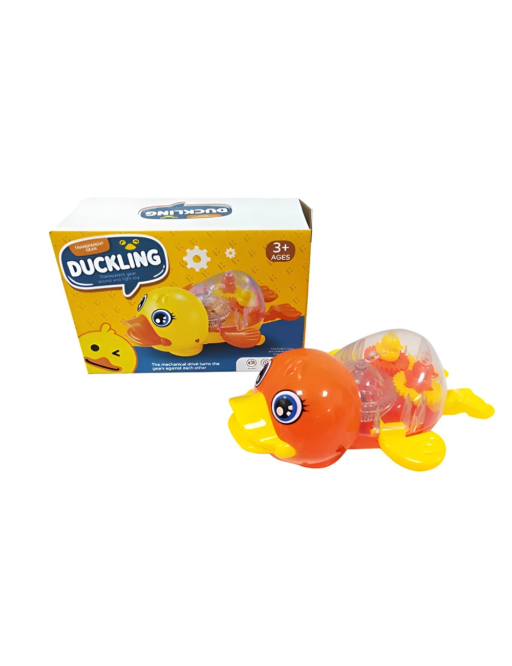Robot Pato Musical Luces Movimiento Juguete Niños+ Bateria