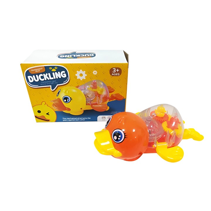 Robot Pato Musical Luces Movimiento Juguete Niños+ Bateria