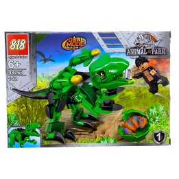 Dinosaurio Park X 4 Pcs Armables Armatodo Construcción