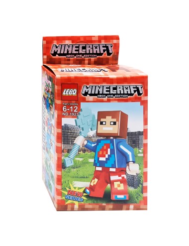 Minecraft Personajes X 8 Pcs Armables Armatodo Construcción