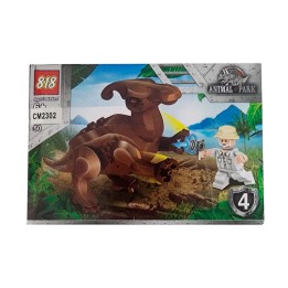 Dinosaurio Personaje X 8 Pcs Armables Armatodo Construcción