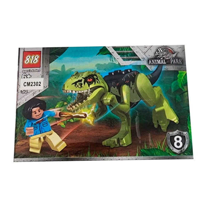 Dinosaurio Personaje X 8 Pcs Armables Armatodo Construcción