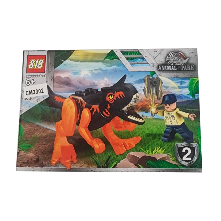 Dinosaurio Personaje X 8 Pcs Armables Armatodo Construcción