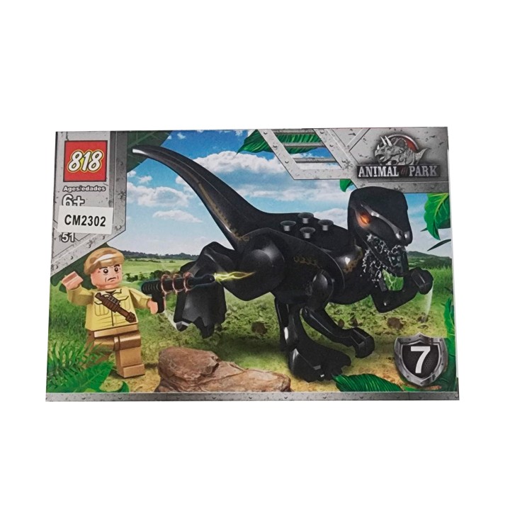 Dinosaurio Personaje X 8 Pcs Armables Armatodo Construcción