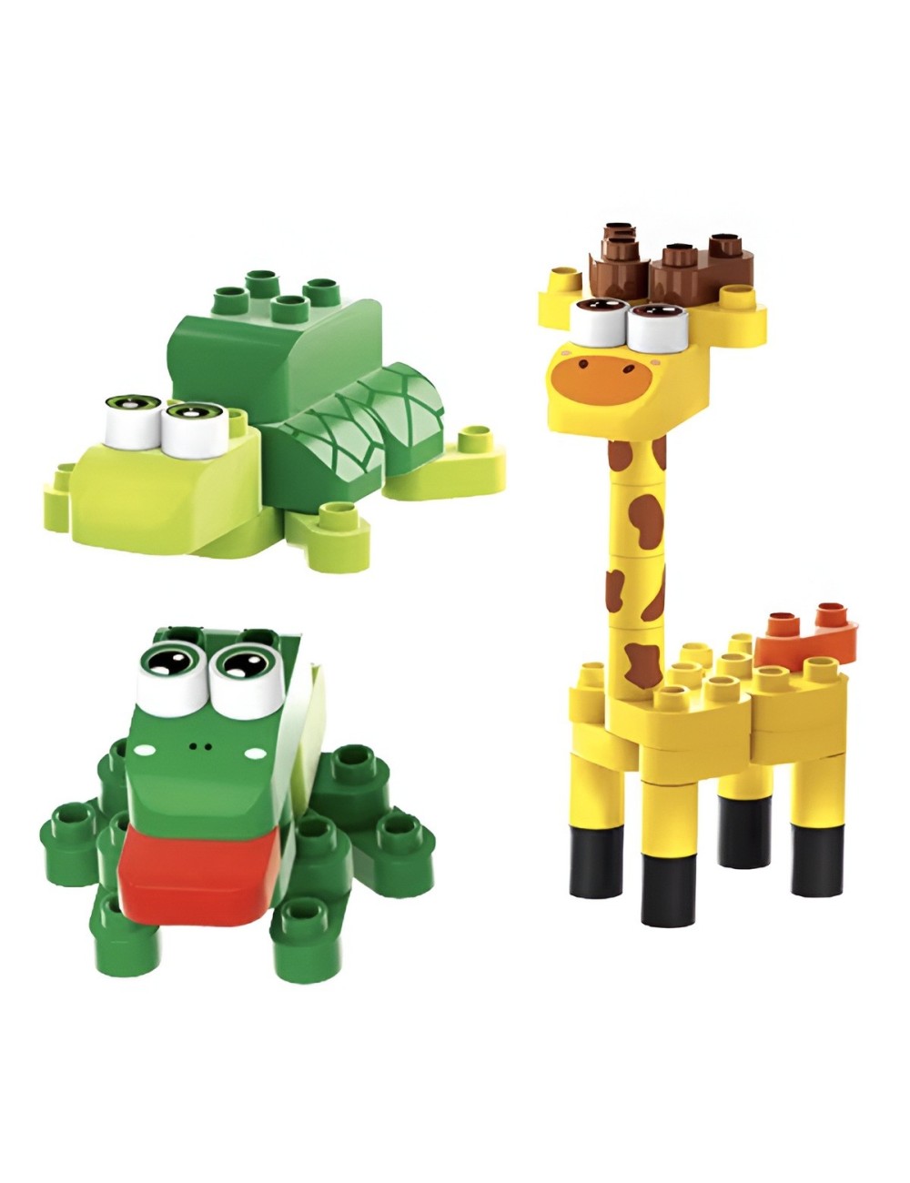 Animales Jirafa Cocodrillo Armables Armatodo Construcción