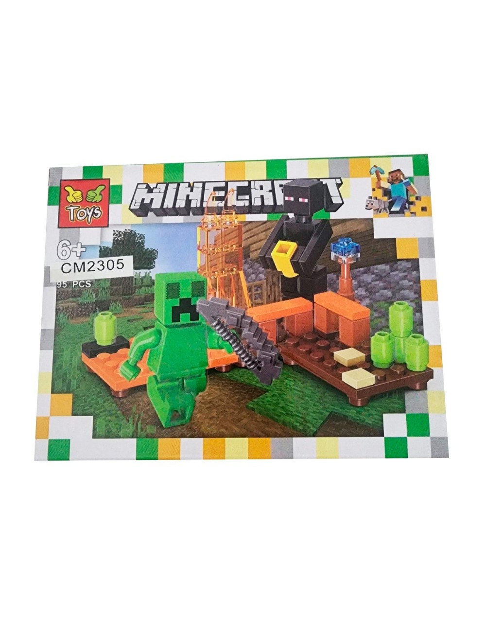 Minecraft Heroes X 4 Pcs Armables Armatodo Construcción
