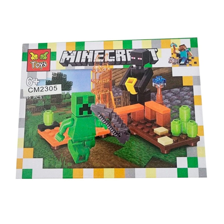 Minecraft Heroes X 4 Pcs Armables Armatodo Construcción