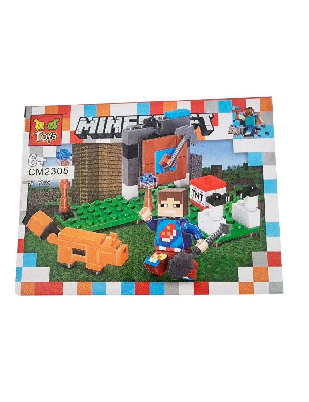 Minecraft Heroes X 4 Pcs Armables Armatodo Construcción