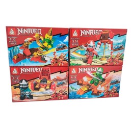 Superhéroes Ninja X 8 Pcs Armables Armatodo Construcción