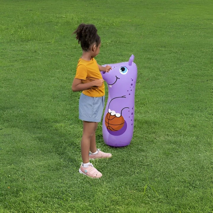 Puching Ball Inflable Infantil Bestway Porfiado Hipopotamo