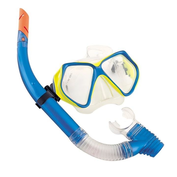 Careta Snorkel Kit Buceo Resistente Ajustable 24003 Bestway