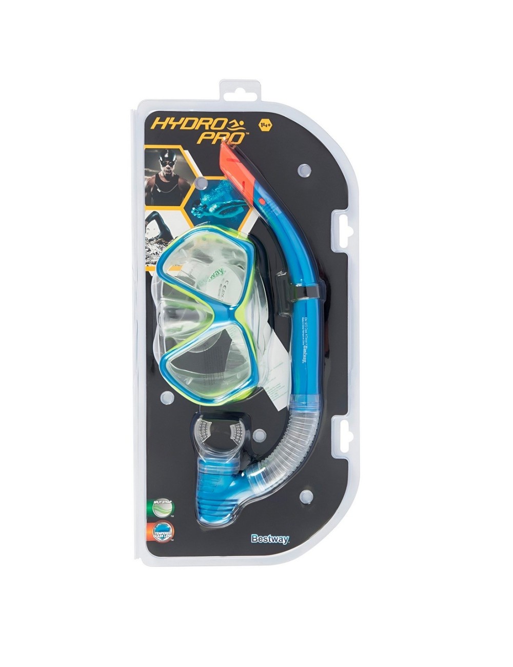 Careta Snorkel Kit Buceo Resistente Ajustable 24003 Bestway