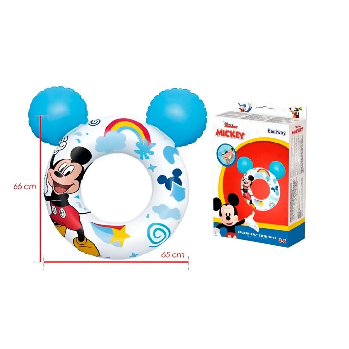 Flotador Piscina Aro Bestway Niños Mickey Mouse 9102k