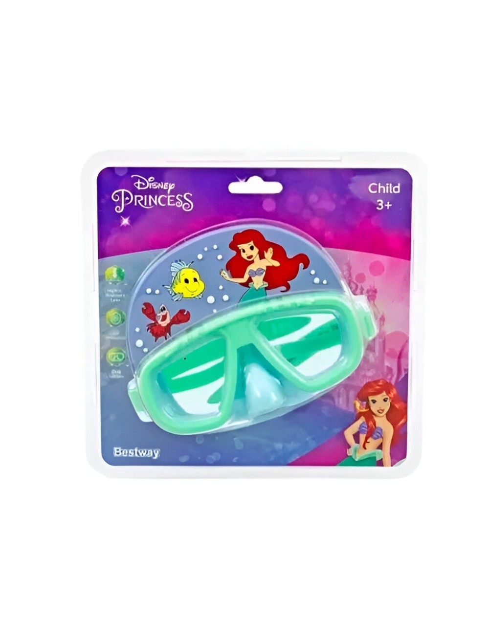 Gafa Careta Para Natacion 9103d 3 Años Princesa Sirena Ariel