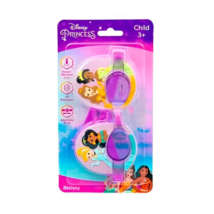 Gafas Infantiles Para Natacion 3 Años Diseño Princesa Niñas