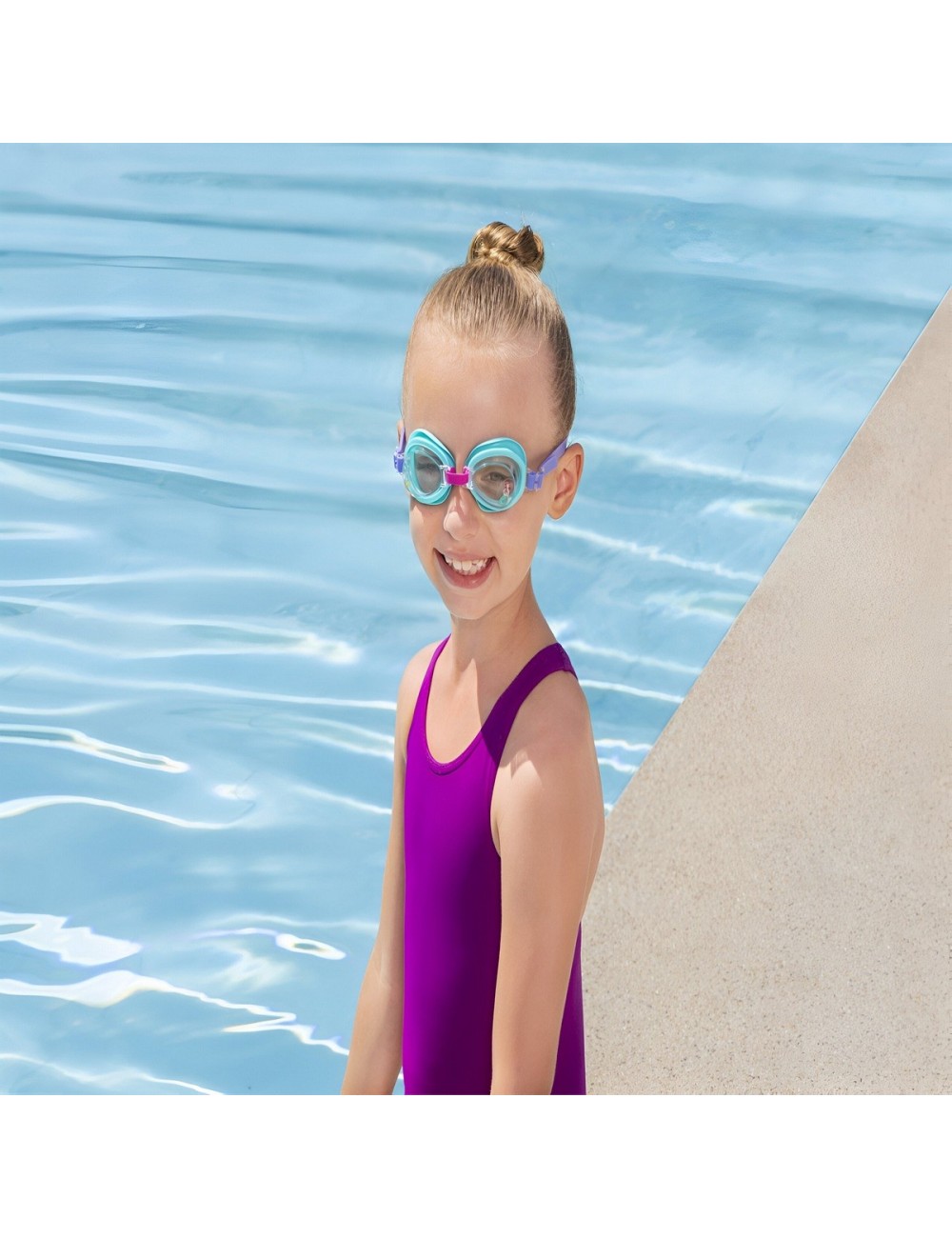 Gafas Infantiles Para Natacion 3 Años Diseño Sirena Ariel