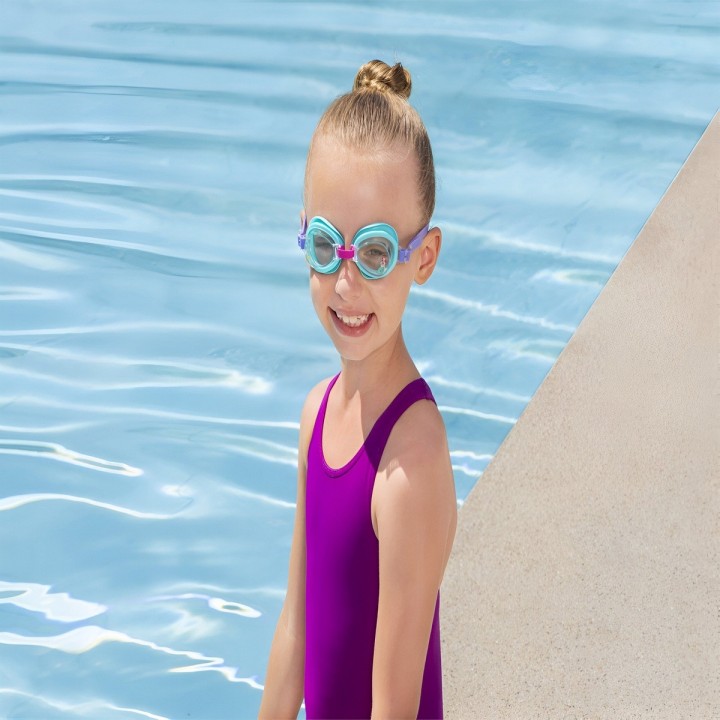 Gafas Infantiles Para Natacion 3 Años Diseño Sirena Ariel