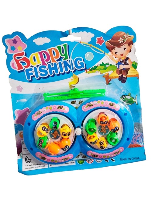 Juego De Pesca Iman Juguete Giratorio Infantil Ovalado