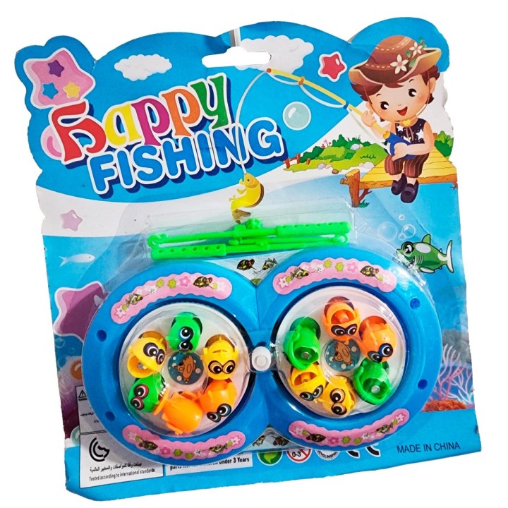 Juego De Pesca Iman Juguete Giratorio Infantil Ovalado
