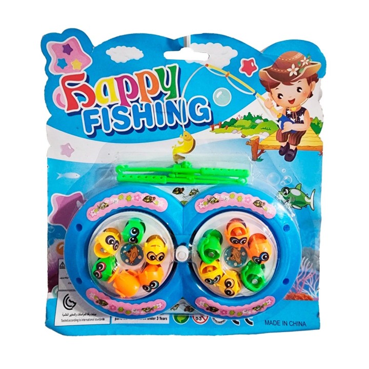 Juego De Pesca Iman Juguete Giratorio Infantil Ovalado