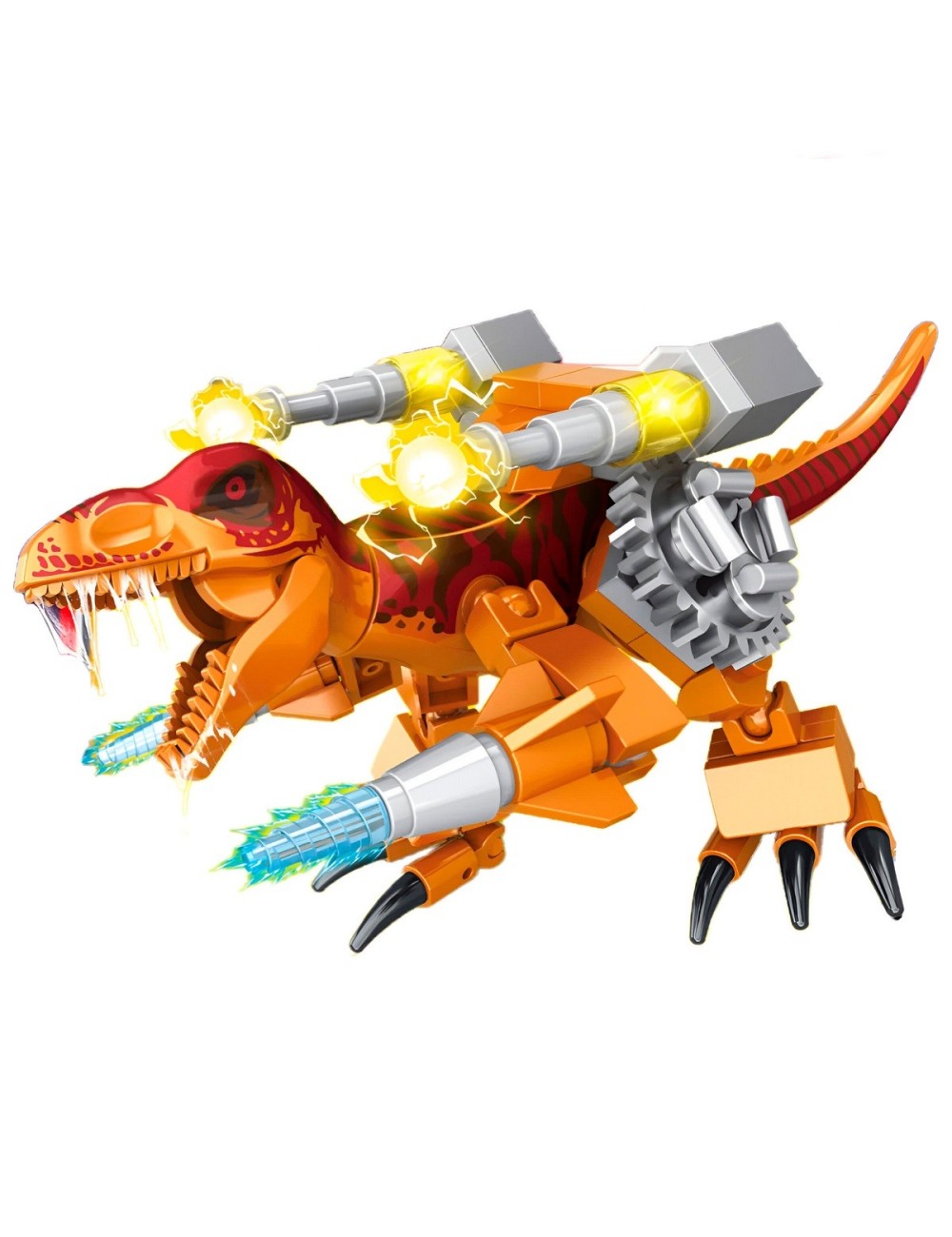 Dinosaurio Robots X 4 Juguete Armable Armatodo Construcción