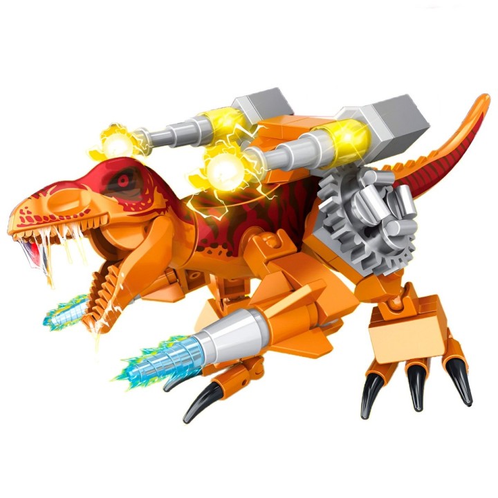 Dinosaurio Robots X 4 Juguete Armable Armatodo Construcción