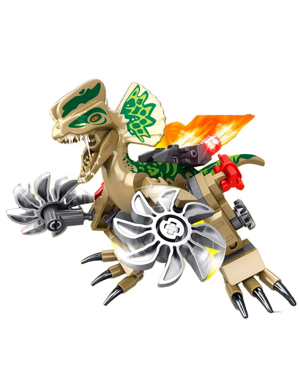 Dinosaurio Robots X 4 Juguete Armable Armatodo Construcción