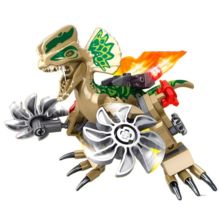 Dinosaurio Robots X 4 Juguete Armable Armatodo Construcción