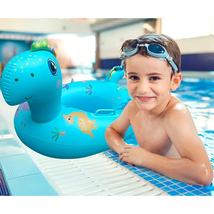 Flotador Bote Lancha Dinosaurio Niños Unisex