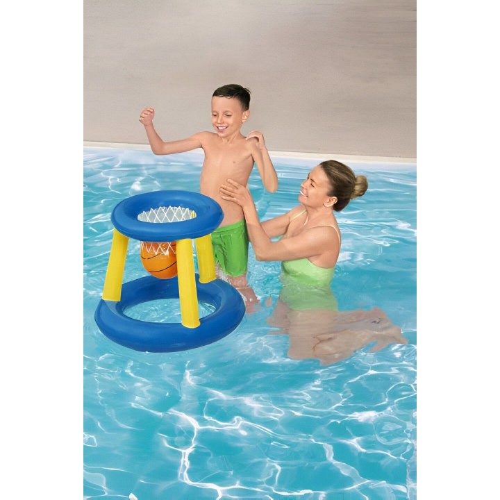 Juego Inflable De Basquet Pileta Bestway 52418 Deporte Agua