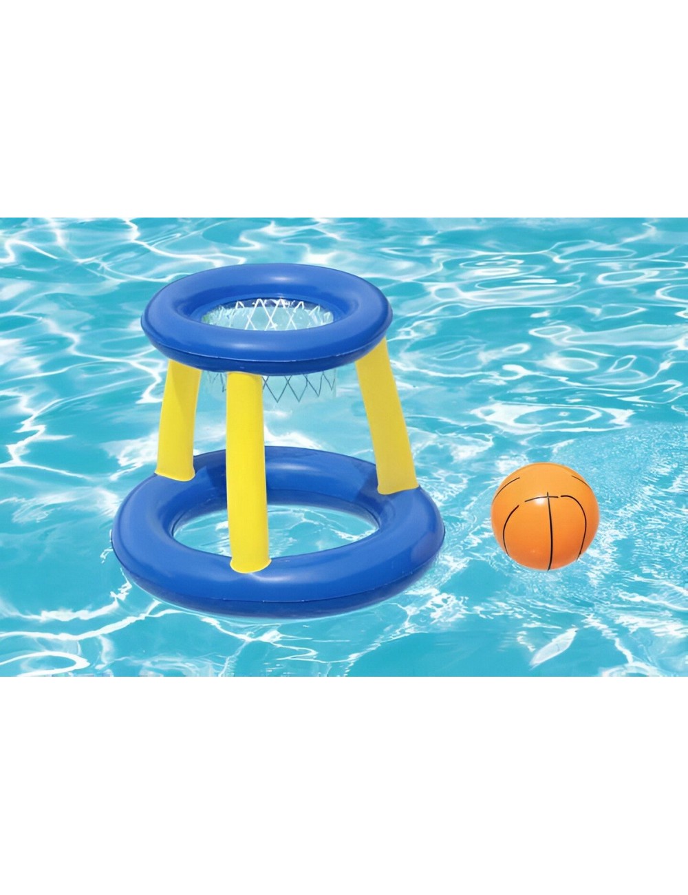 Juego Inflable De Basquet Pileta Bestway 52418 Deporte Agua