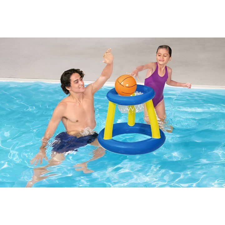 Juego Inflable De Basquet Pileta Bestway 52418 Deporte Agua