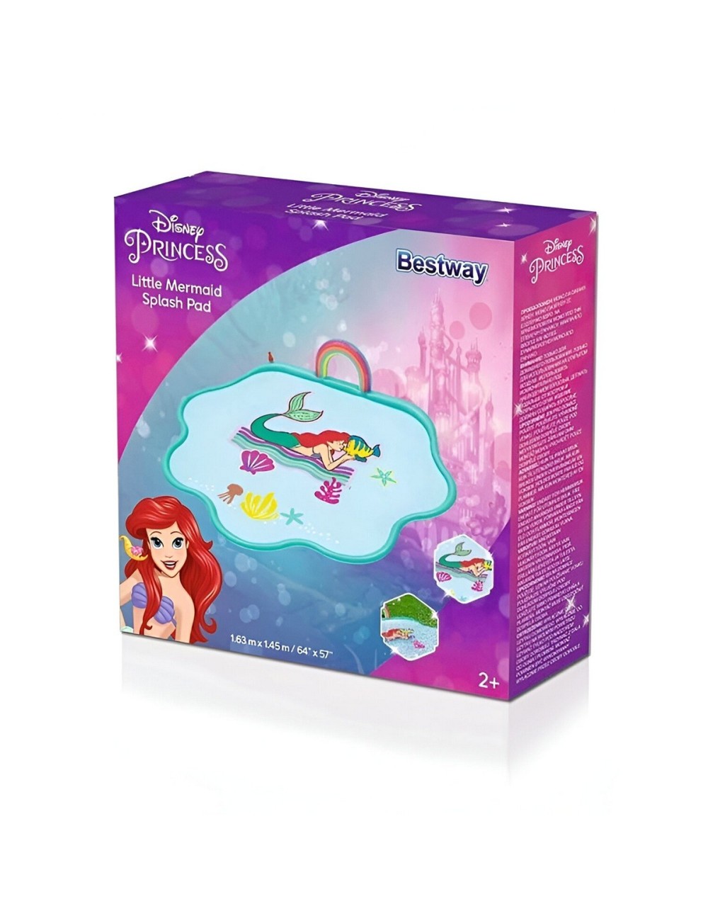 Parque Acuático La Sirenita Ariel 1.63x1.45m - Bestway