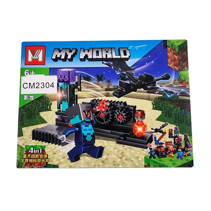 Personajes Minecraft Juguete Armable Armatodo Construcción