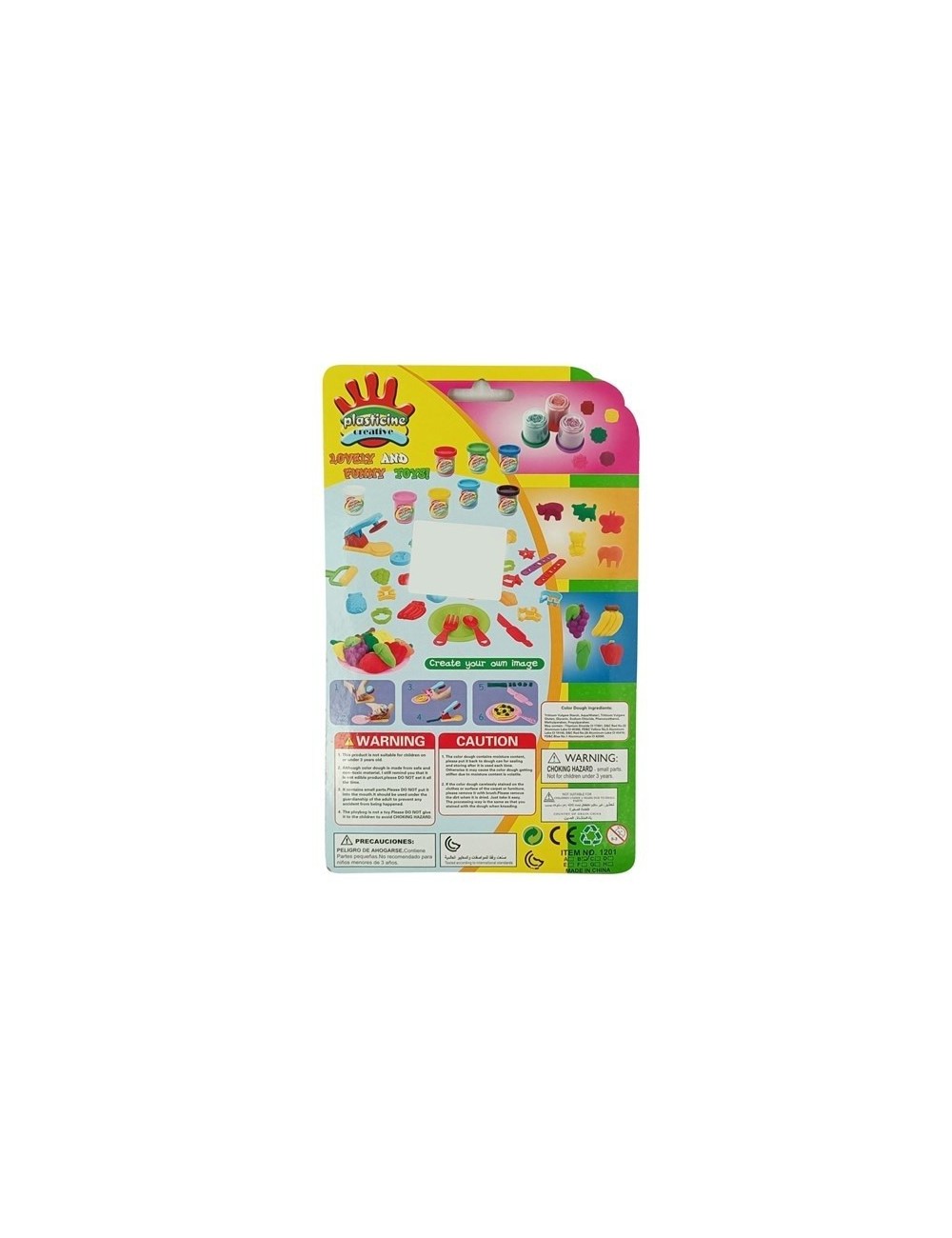 Set / Kit Figura Animales Fruta Estrella Plastilina Juguete