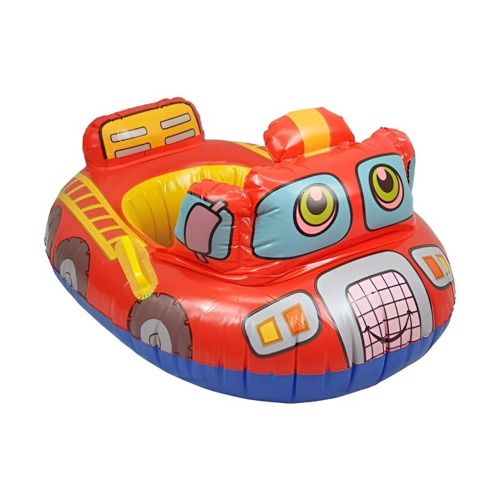 Flotador Bote Lancha Bomberos Camion Niños Unisex