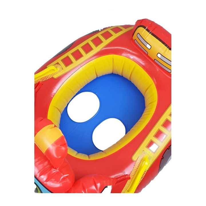 Flotador Bote Lancha Bomberos Camion Niños Unisex