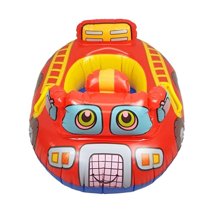 Flotador Bote Lancha Bomberos Camion Niños Unisex