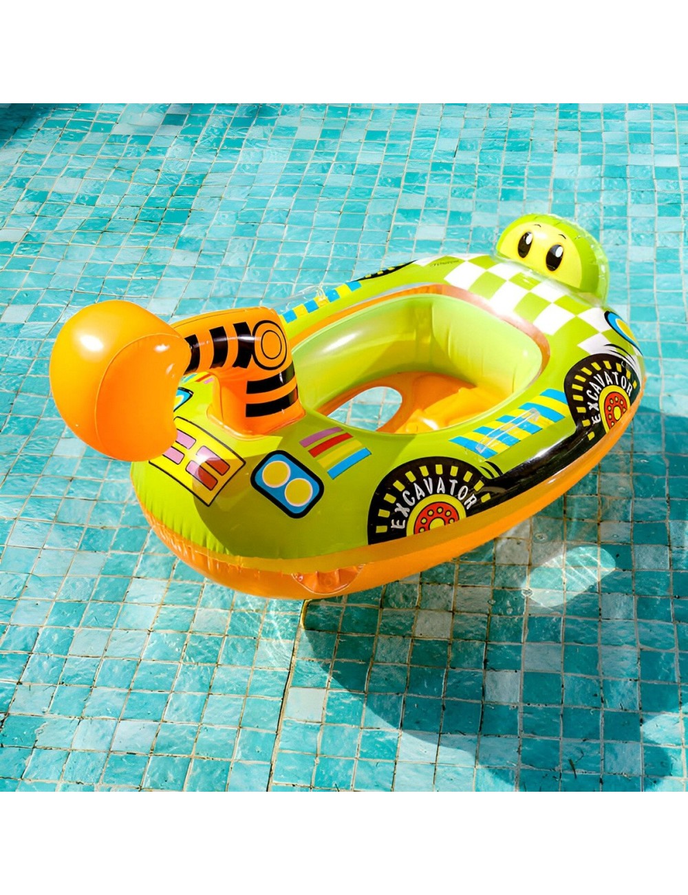 Flotador Bote Lancha Grua Camion Niños Unisex