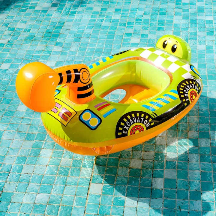 Flotador Bote Lancha Grua Camion Niños Unisex