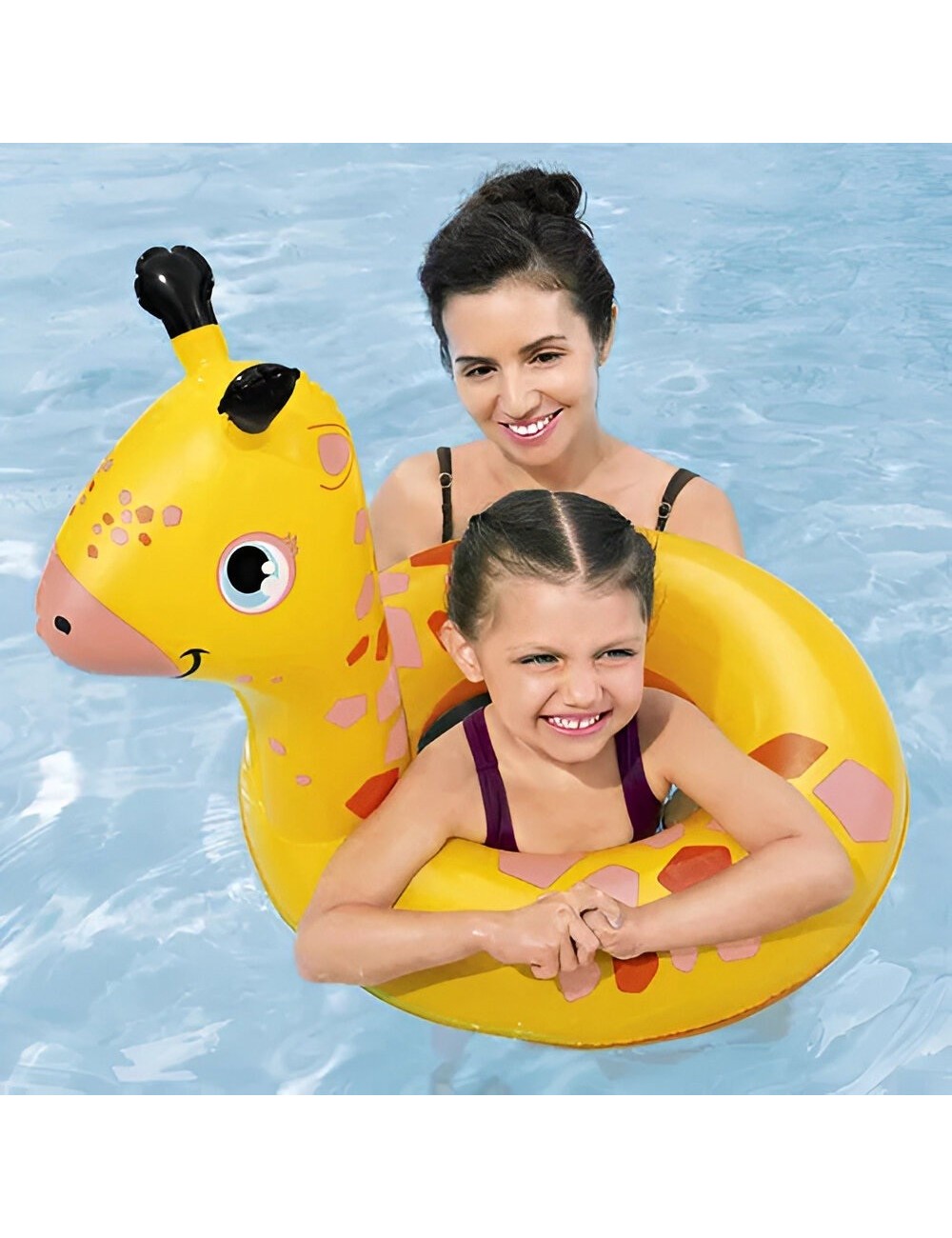 Inflable Asiento Jirafa Bestway 36464 Flotador Bebe