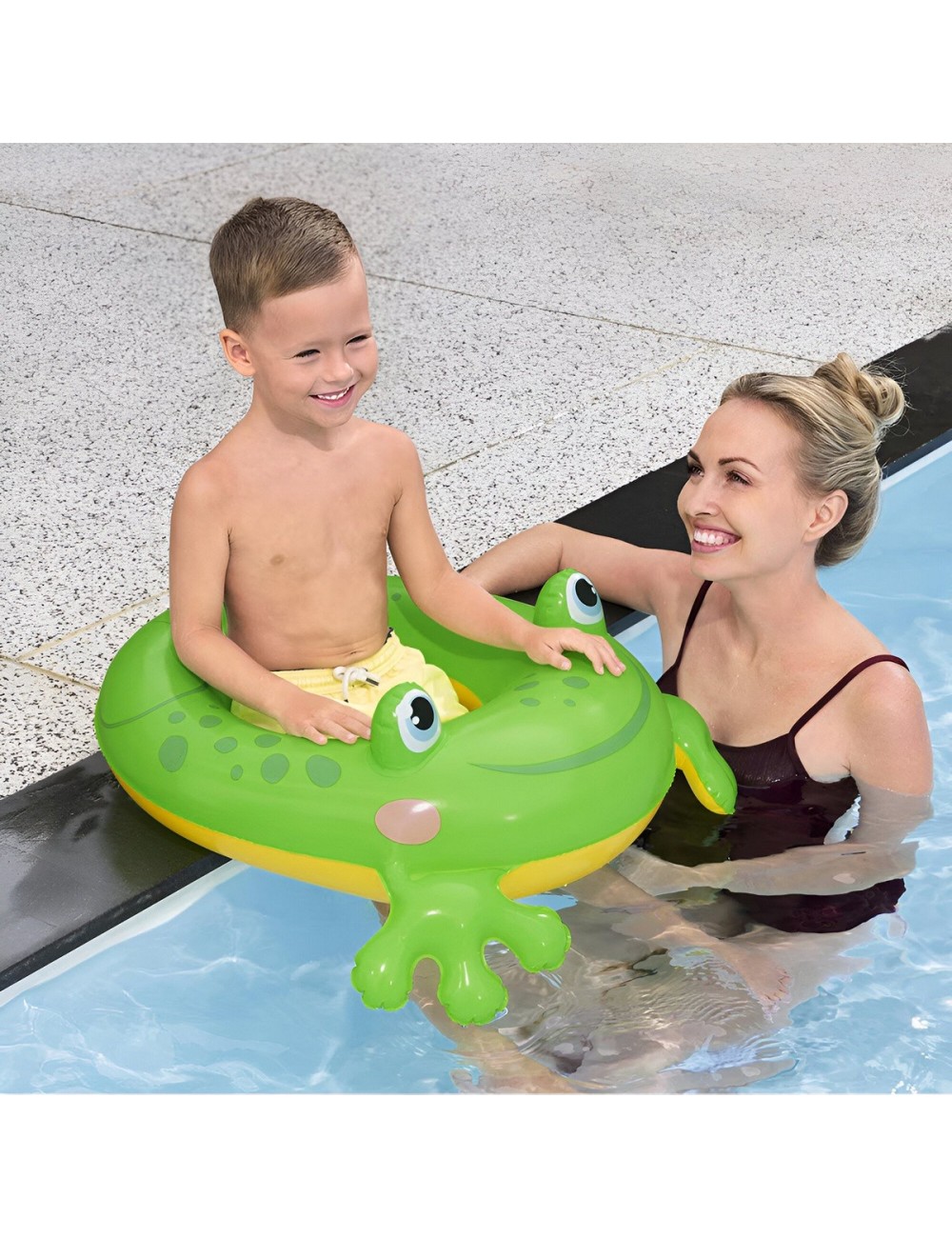 Inflable Asiento Rana Bestway 36464 Flotador Bebe