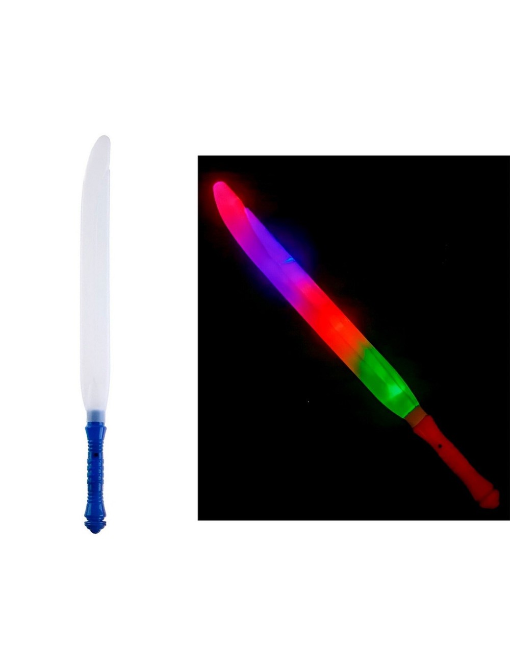 Juguete Espada Ninja Interactivo Niños Led + Baterias