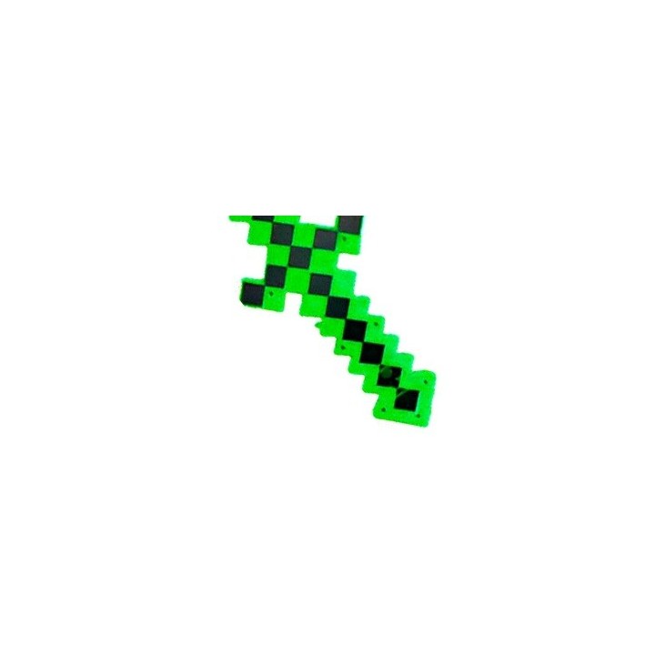 Juguete Espada Minecraft Grande Diamante Niños Led Sonido