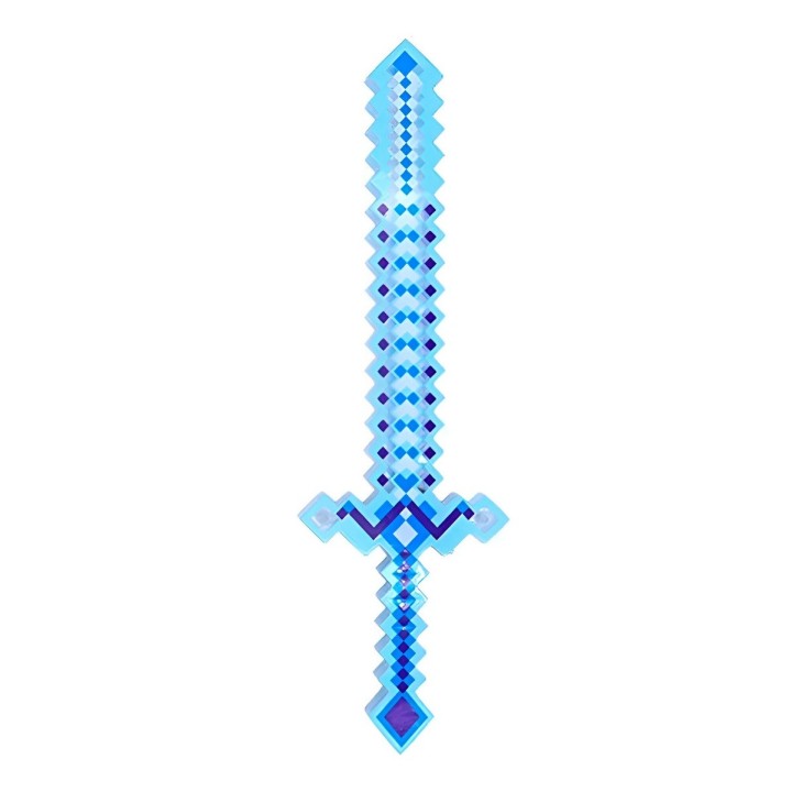 Juguete Espada Minecraft Diamante Niños Led Sonido