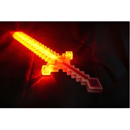 Juguete Espada Minecraft Diamante Niños Led Sonido