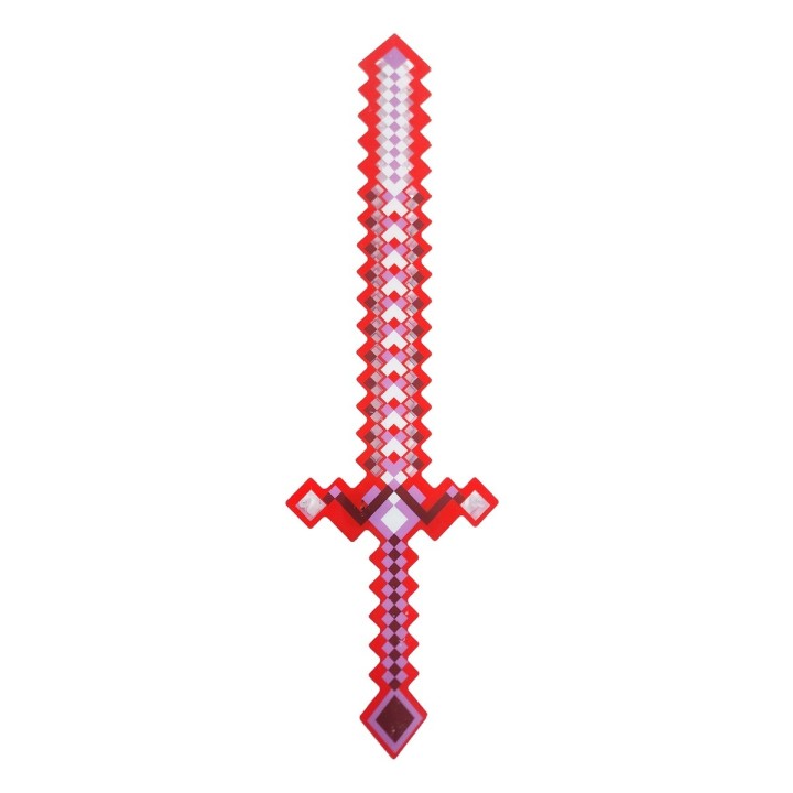 Juguete Espada Minecraft Diamante Niños Led Sonido