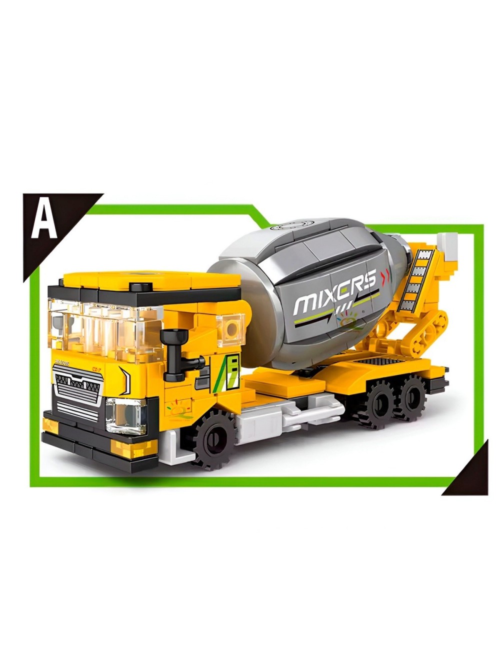 Bulldozer Grua X 4 Juguete Armable Armatodo Construcción