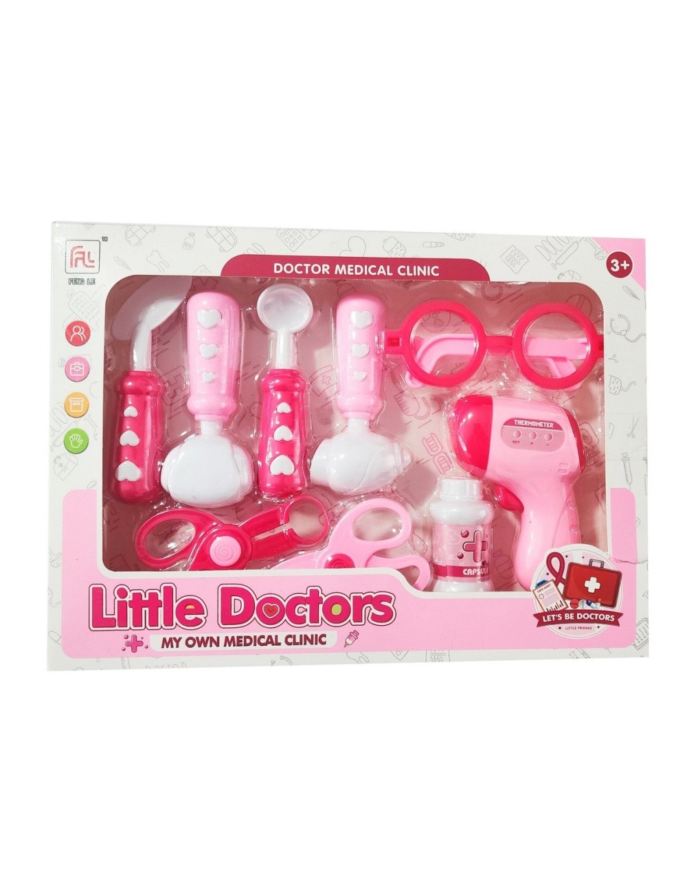 Set Doctor Doctor Kit Medico Juguete Niños Interactivo