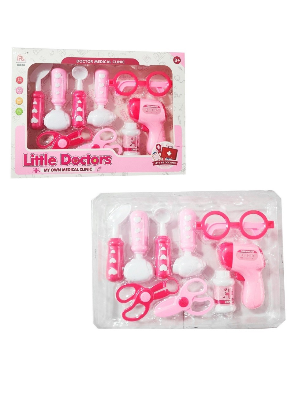 Set Doctor Doctor Kit Medico Juguete Niños Interactivo